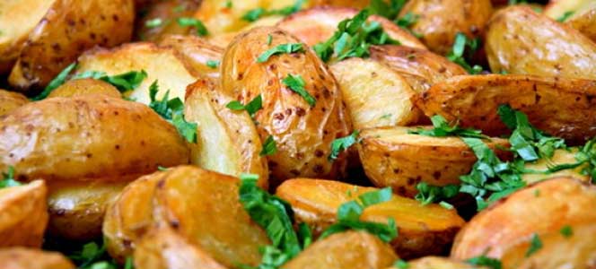 Печеный картофель со сметаной и специями "Гуранга"