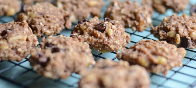 Овсяное печенье с бананом Вкусное и здоровое печенье всего лишь из двух ингредиентов