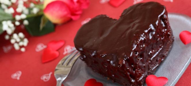 Торт «Сладкое сердце»