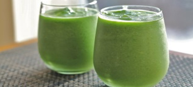 Зеленый коктейль для похудения