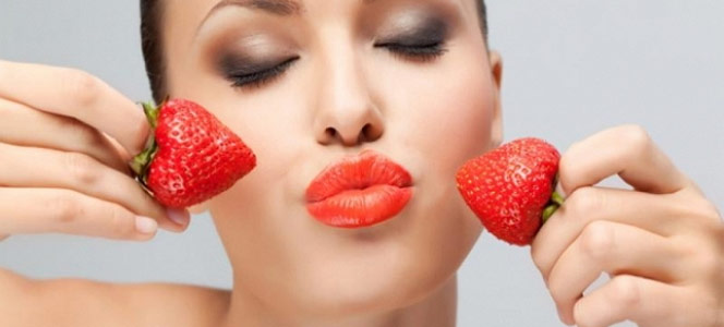 Клубничка Клубника для красивой кожи