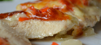 Курица с сыром моцарелла